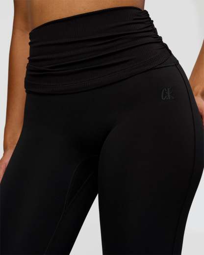 CF Fold Over High-Rise Full Length Legging - Black