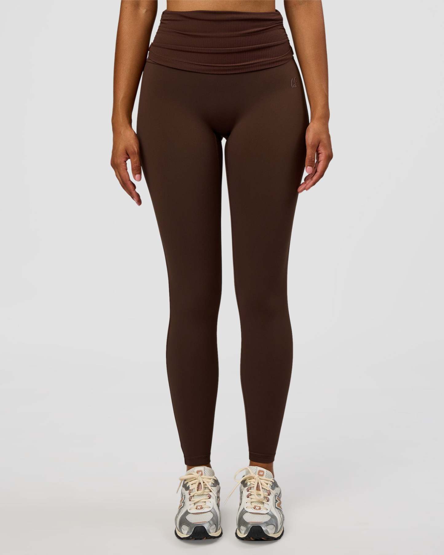 CF Fold Over High-Rise Full Length Legging - Hot Chocolate