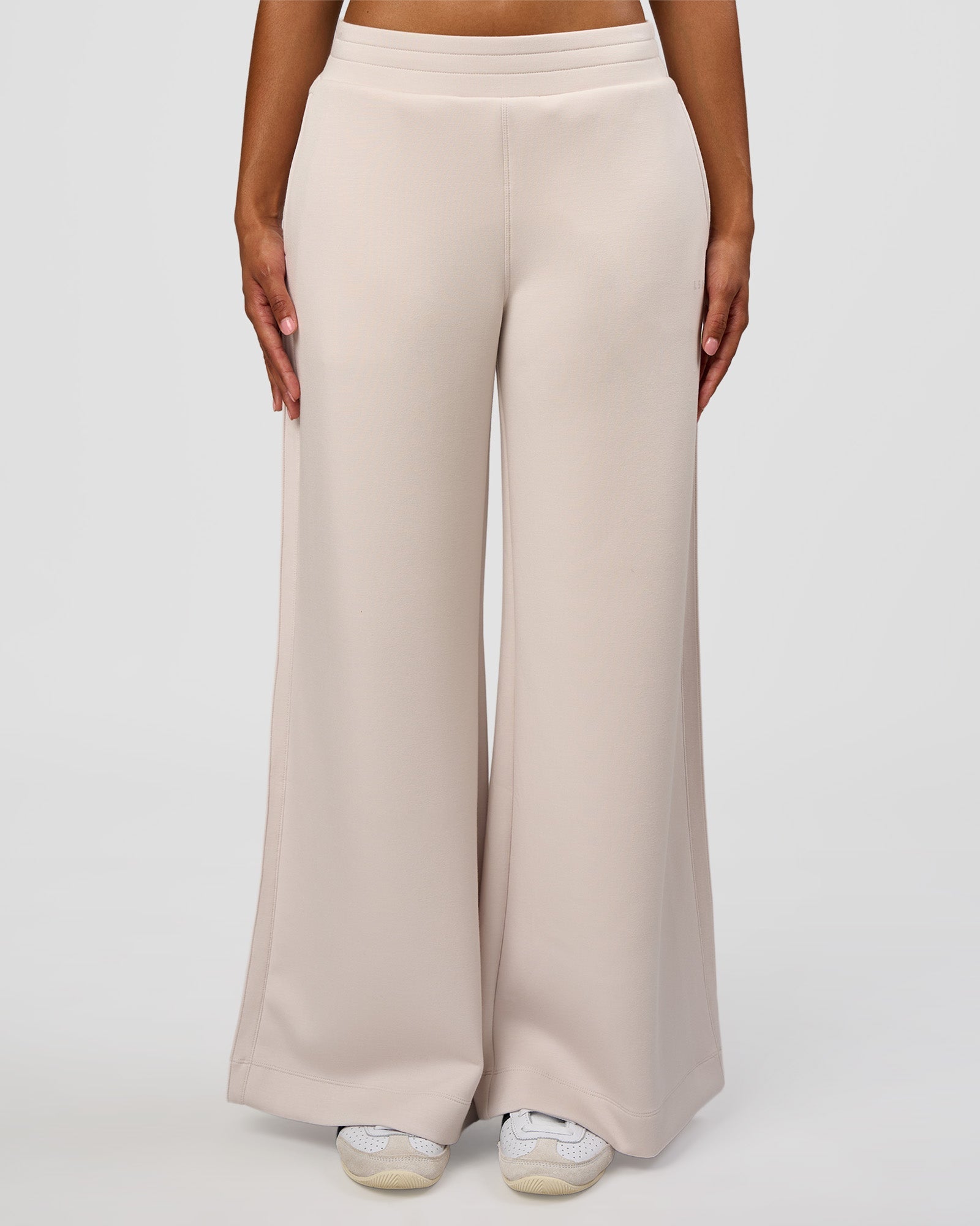 CF Elevate SoftTouch Pintuck Wide Leg Pant - Clay