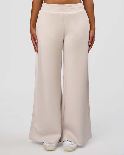 CF Elevate SoftTouch Pintuck Wide Leg Pant - Clay