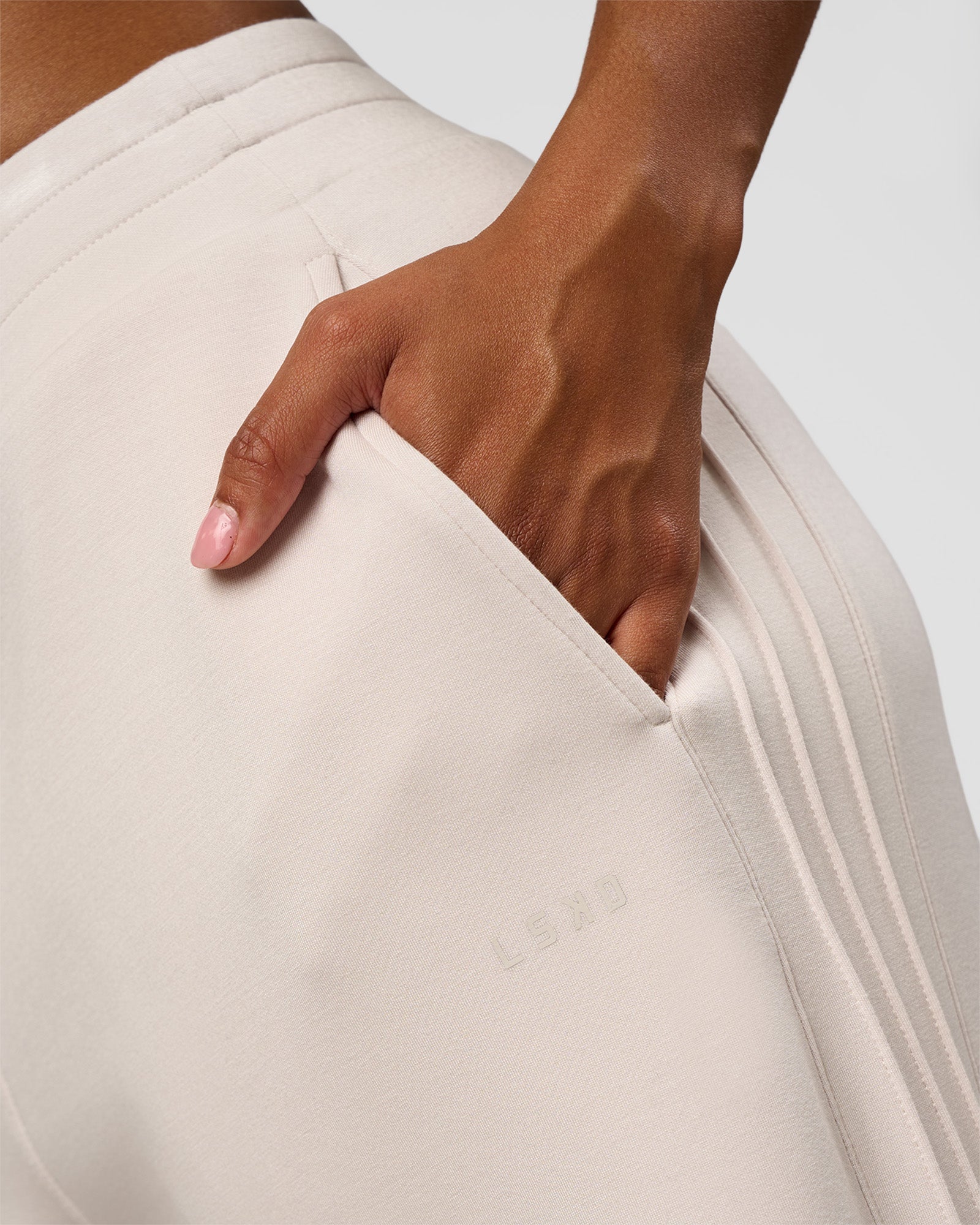 CF Elevate SoftTouch Pintuck Wide Leg Pant - Clay