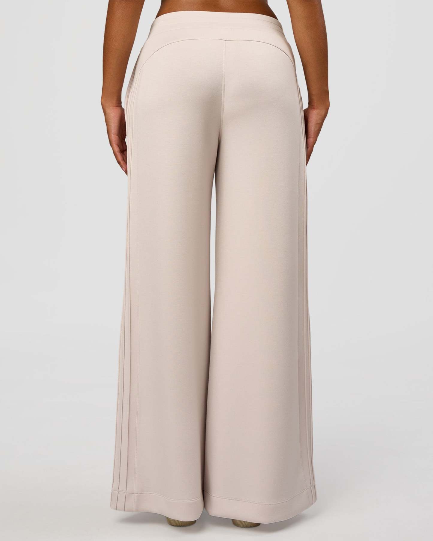 CF Elevate SoftTouch Pintuck Wide Leg Pant - Clay