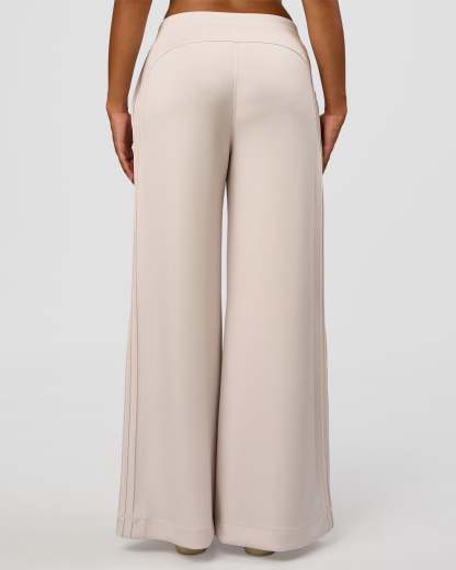 CF Elevate SoftTouch Pintuck Wide Leg Pant - Clay