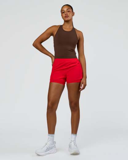 Challenger 3" Lined Performance Short - Scarlet