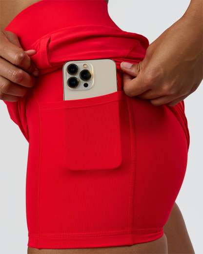 Challenger 3" Lined Performance Short - Scarlet