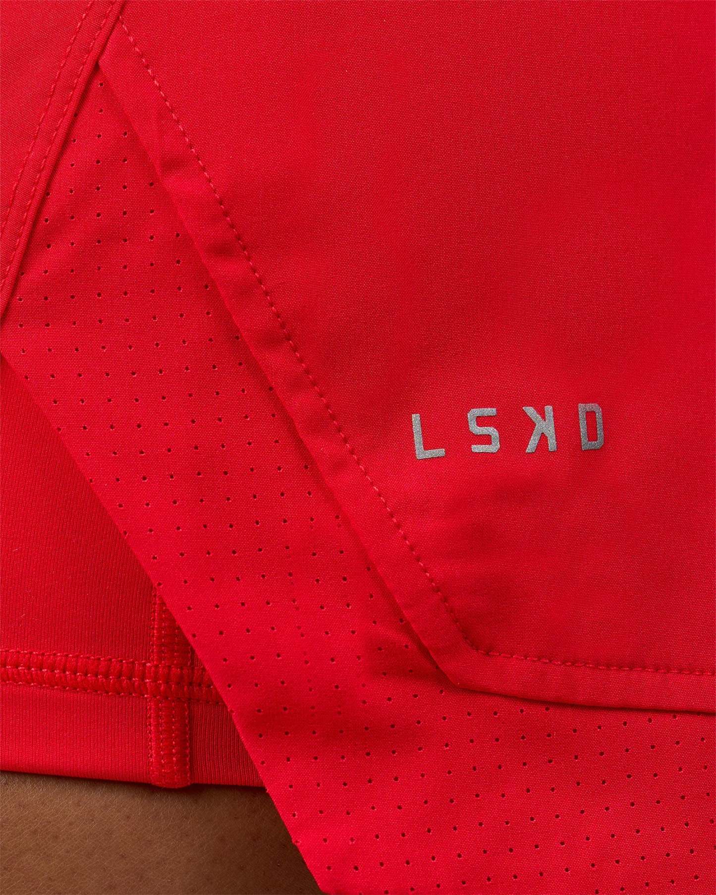 Challenger 5" Lined Performance Short - Scarlet