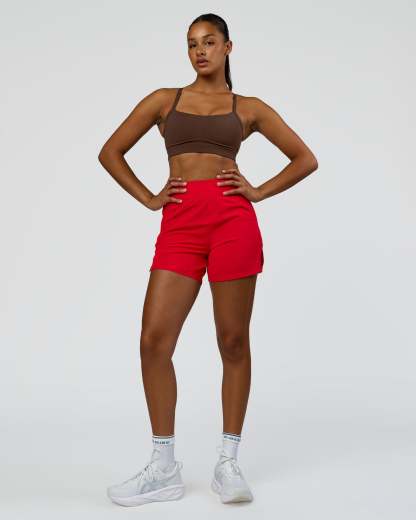 Challenger 5" Lined Performance Short - Scarlet