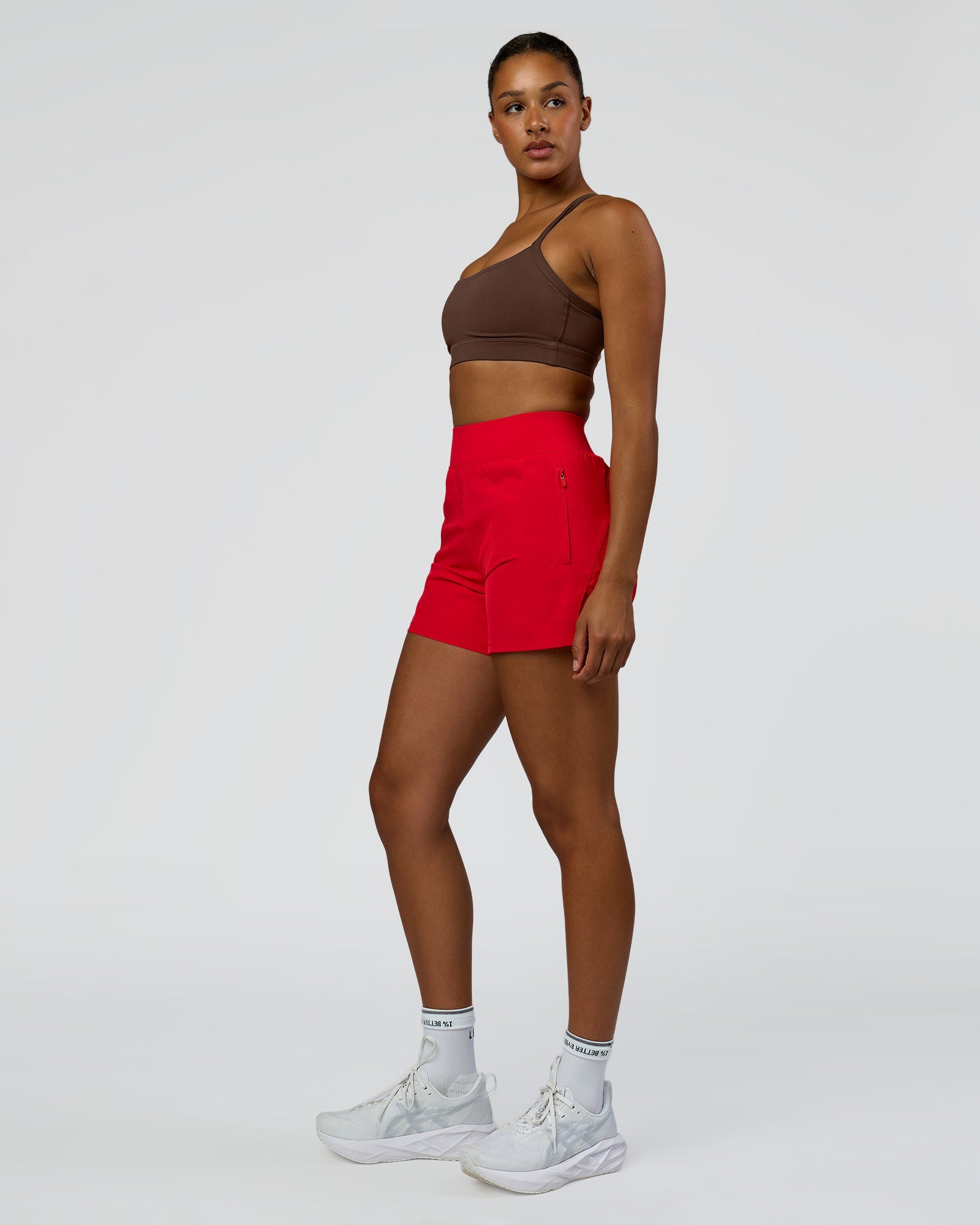 Challenger 5" Lined Performance Short - Scarlet