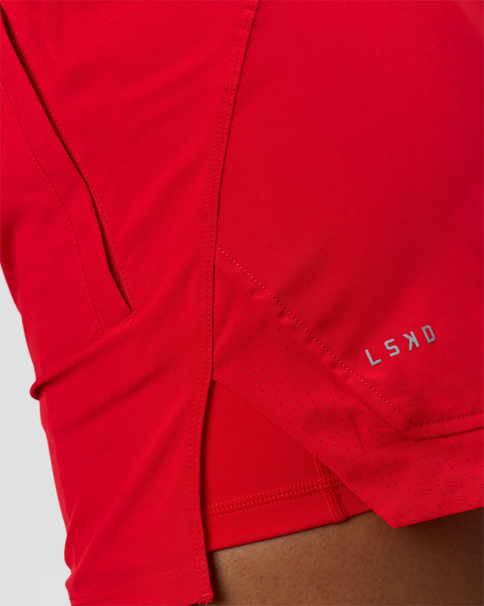 Challenger 5" Lined Performance Short - Scarlet