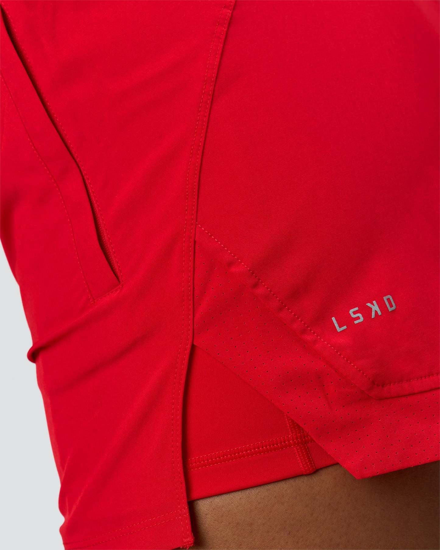 Challenger 5" Lined Performance Short - Scarlet