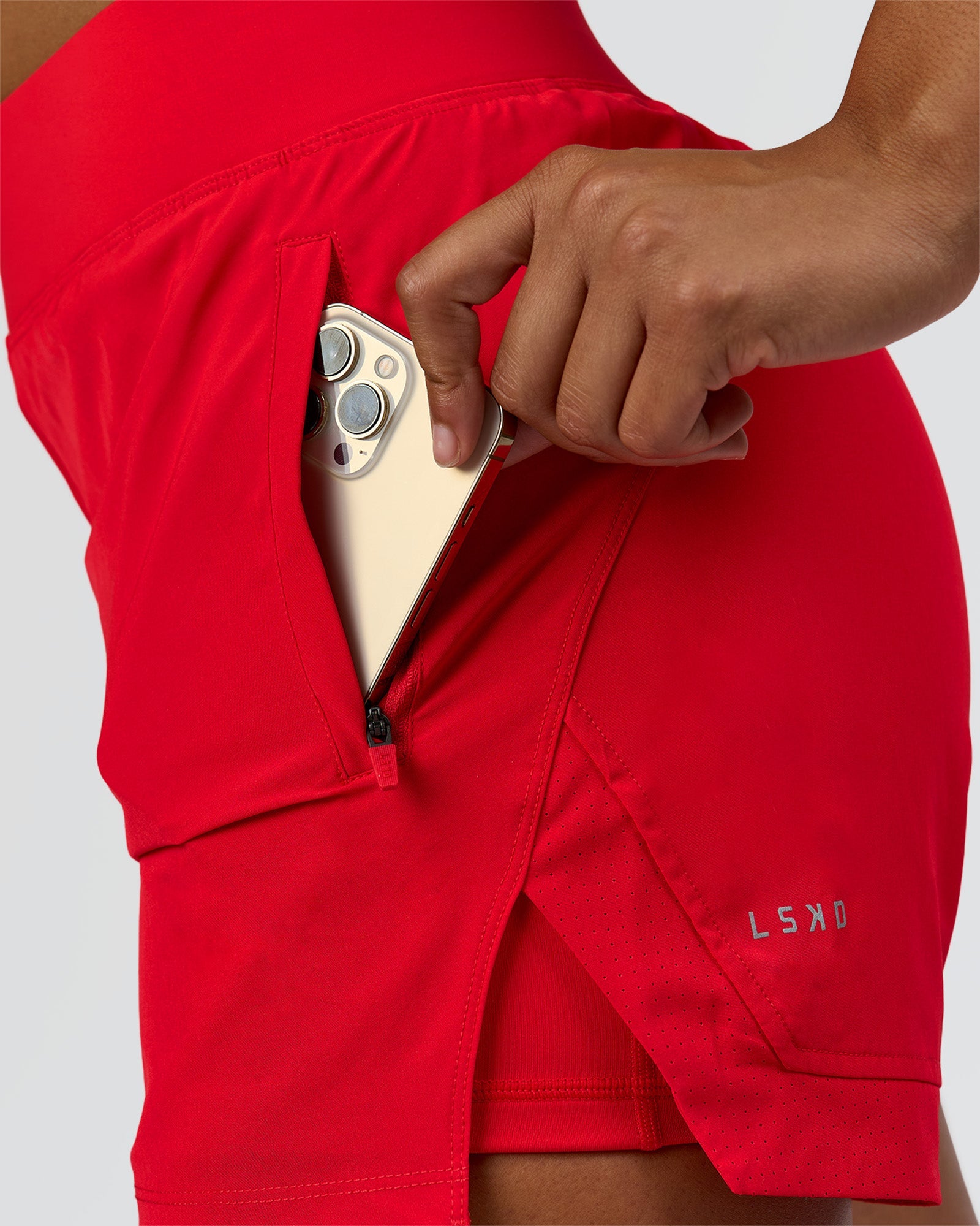 Challenger 5" Lined Performance Short - Scarlet