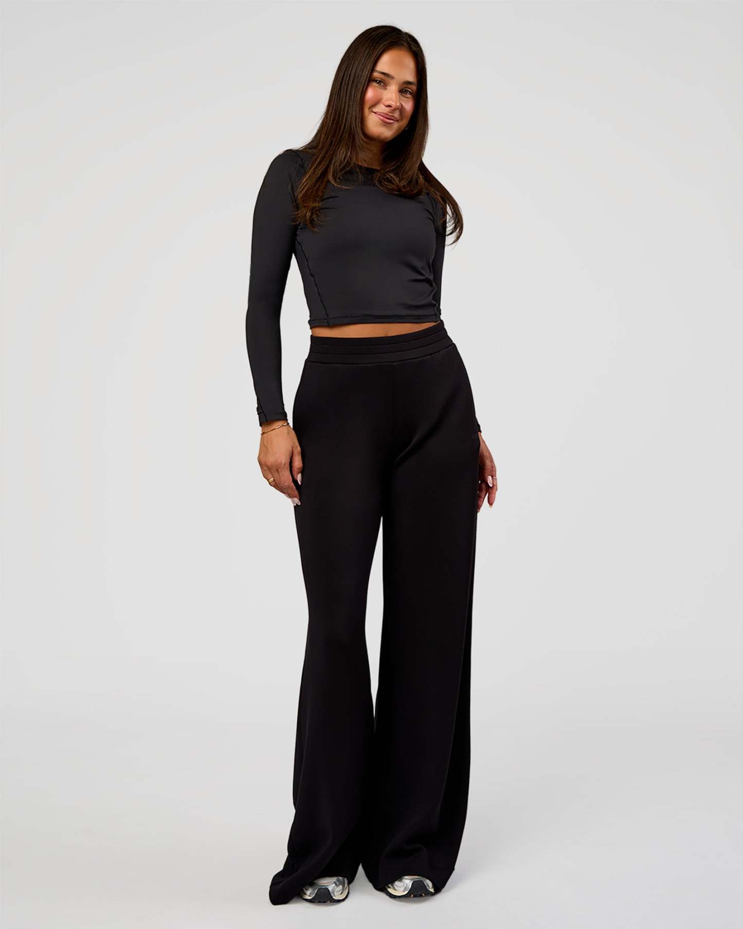 Elevate SoftTouch Wide Leg Pant Tall - Black