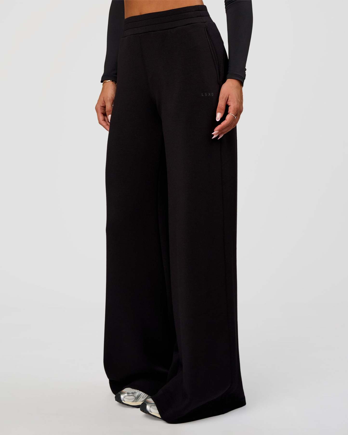 Elevate SoftTouch Wide Leg Pant Tall - Black