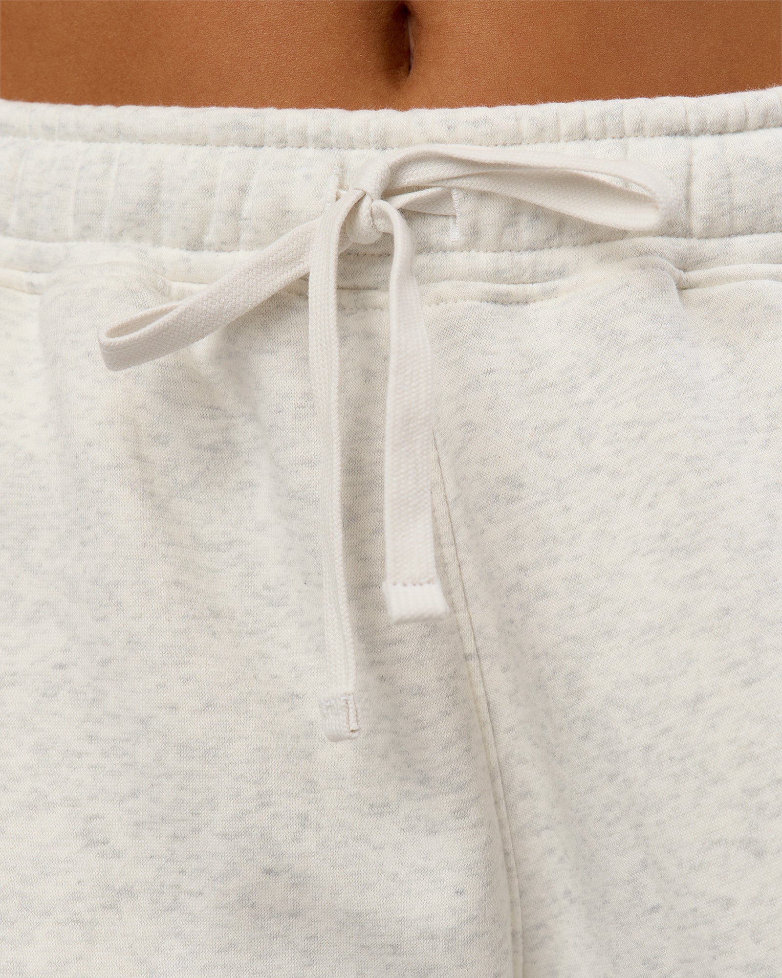 Go-To Oversized Track Pant - Silver Marl