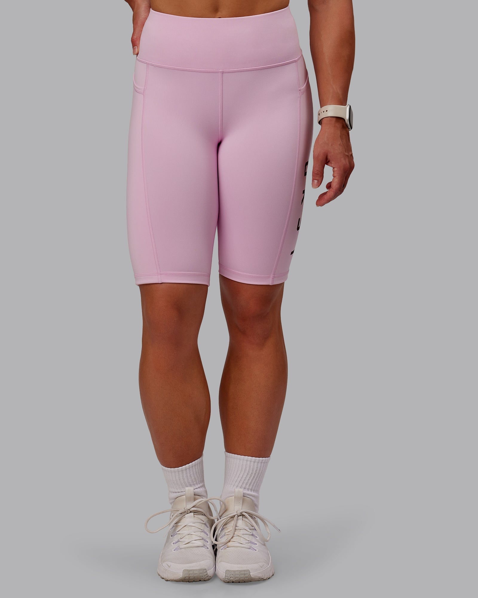 Rep Ultra High-Rise 9" Short Pockets - Marshmallow-Cherry Lacquer