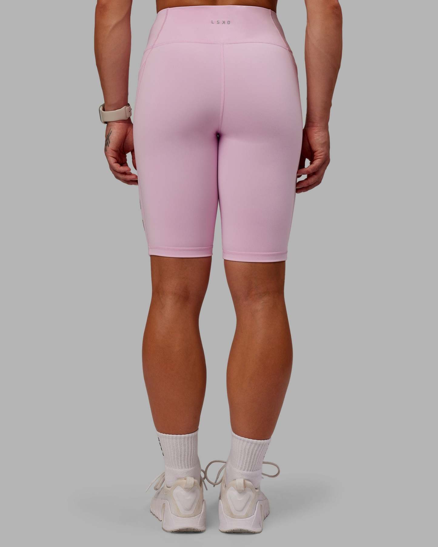 Rep Ultra High-Rise 9" Short Pockets - Marshmallow-Cherry Lacquer
