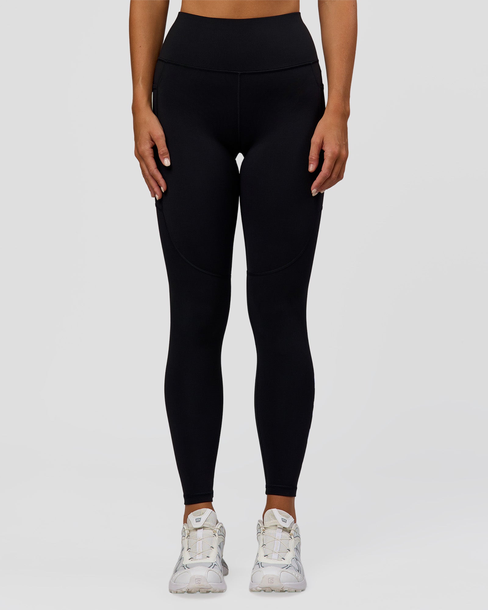 Rep Ultra High-Rise Full Length Legging Pockets - Black-Palace Blue