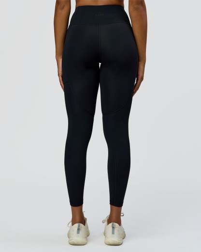 Rep Street Script Ultra High-Rise 7/8 Legging Pockets - Black-White