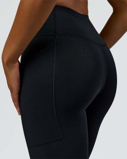 Rep Street Script Ultra High-Rise Full Length Legging Pockets - Black-White