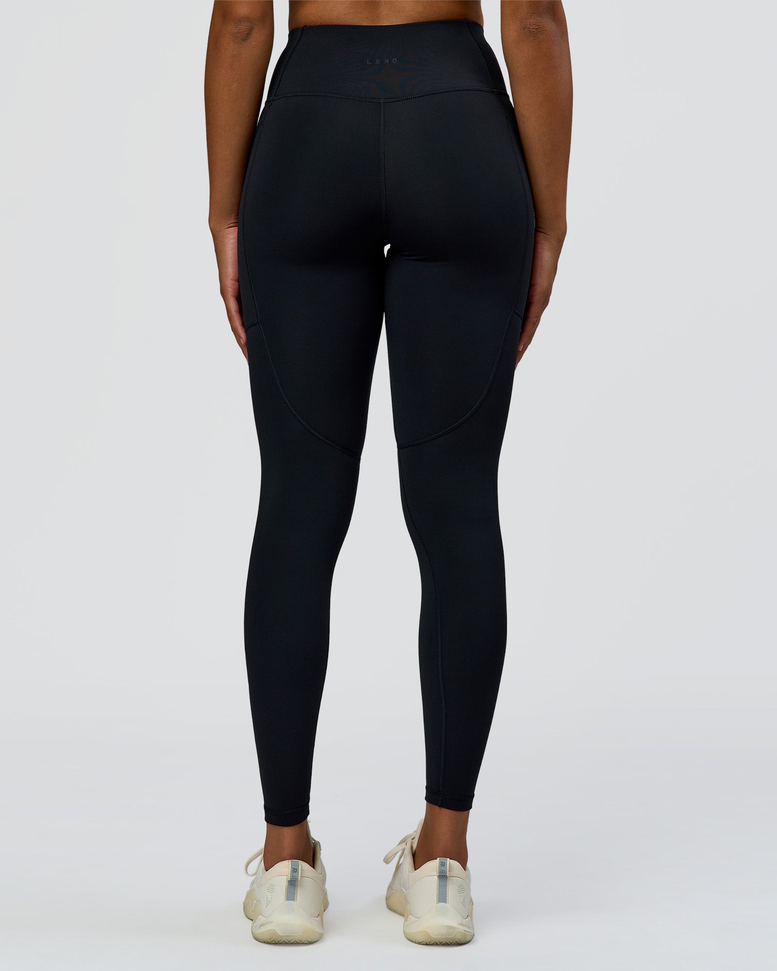 Rep Street Script Ultra High-Rise Full Length Legging Pockets - Black-White