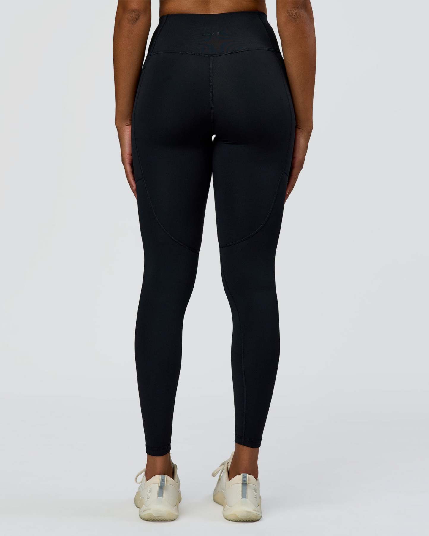 Rep Street Script Ultra High-Rise Full Length Legging Pockets - Black-White