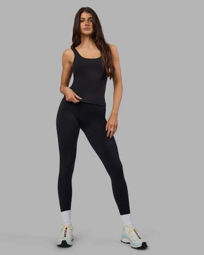 Staple Active Shelf Bra Tank - Black