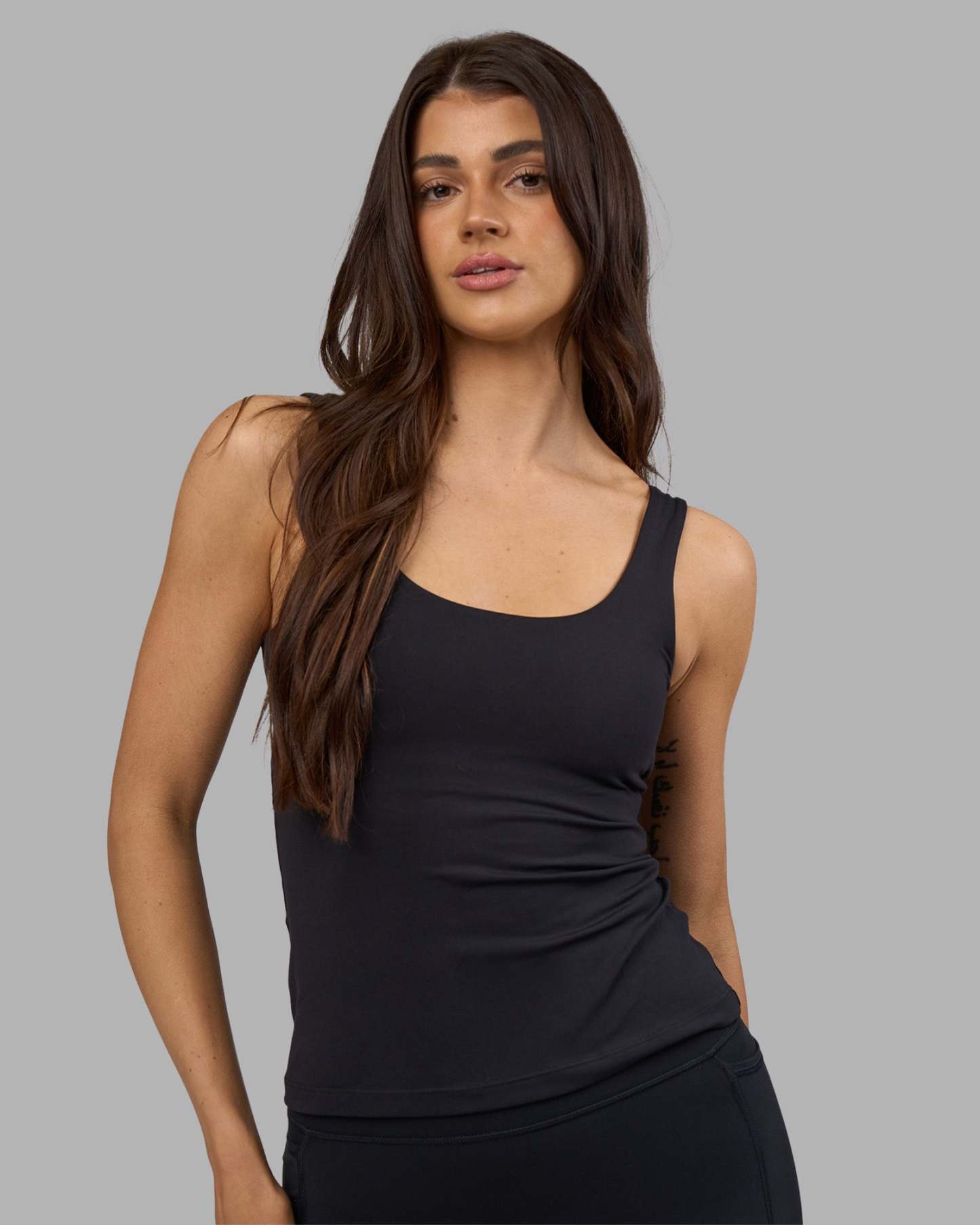 Staple Active Shelf Bra Tank - Black