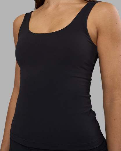 Staple Active Shelf Bra Tank - Black