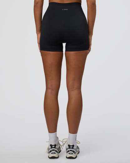 Surge Seamless High-Rise 4" Short - Black