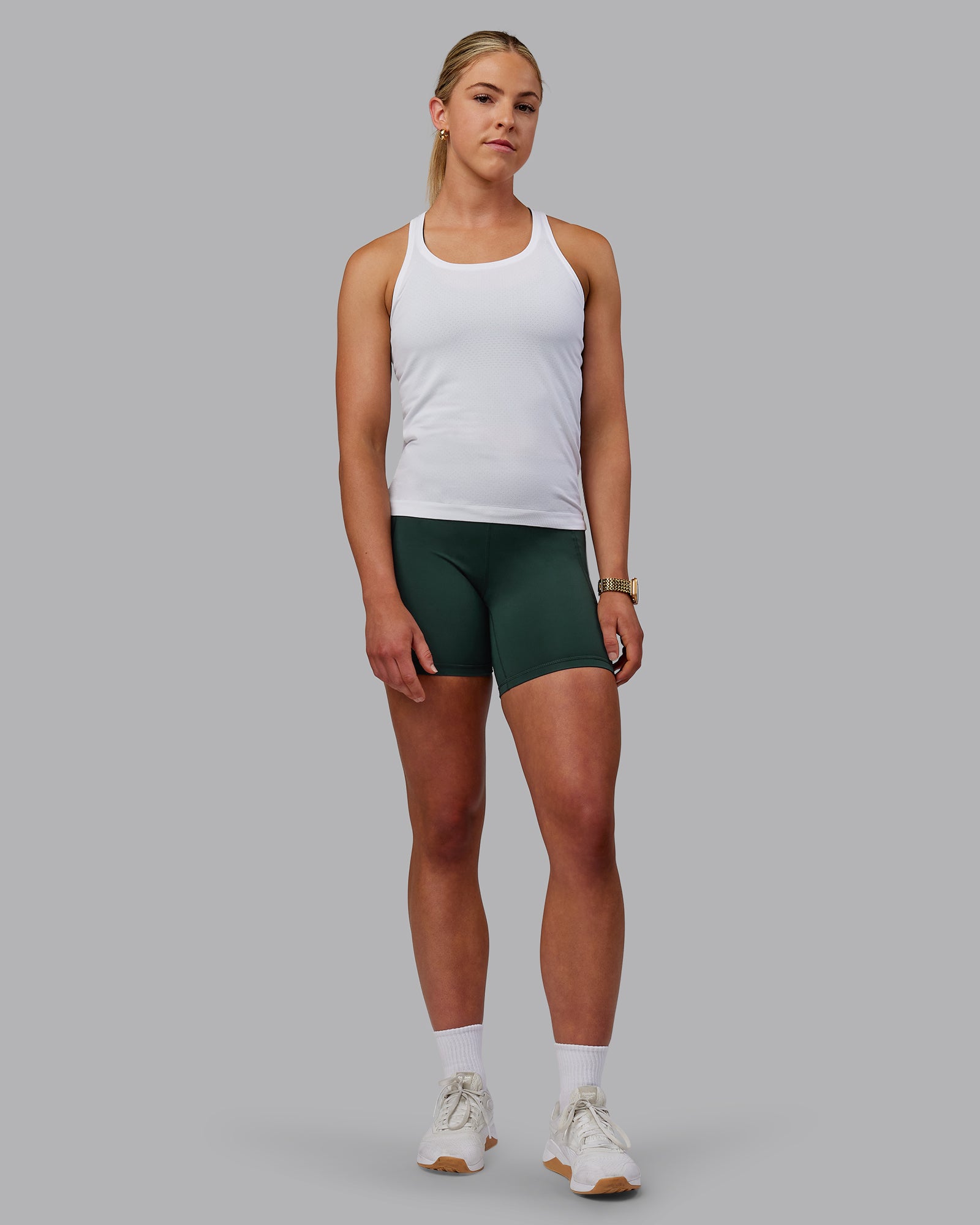 AeroFLX+ Seamless Tank - White/White