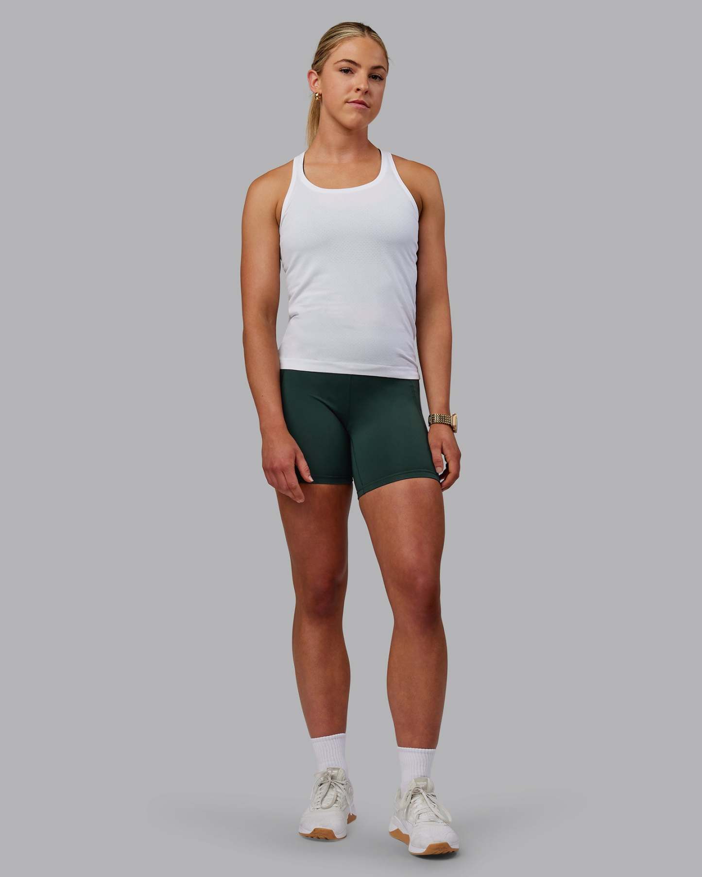 AeroFLX+ Seamless Tank - White/White