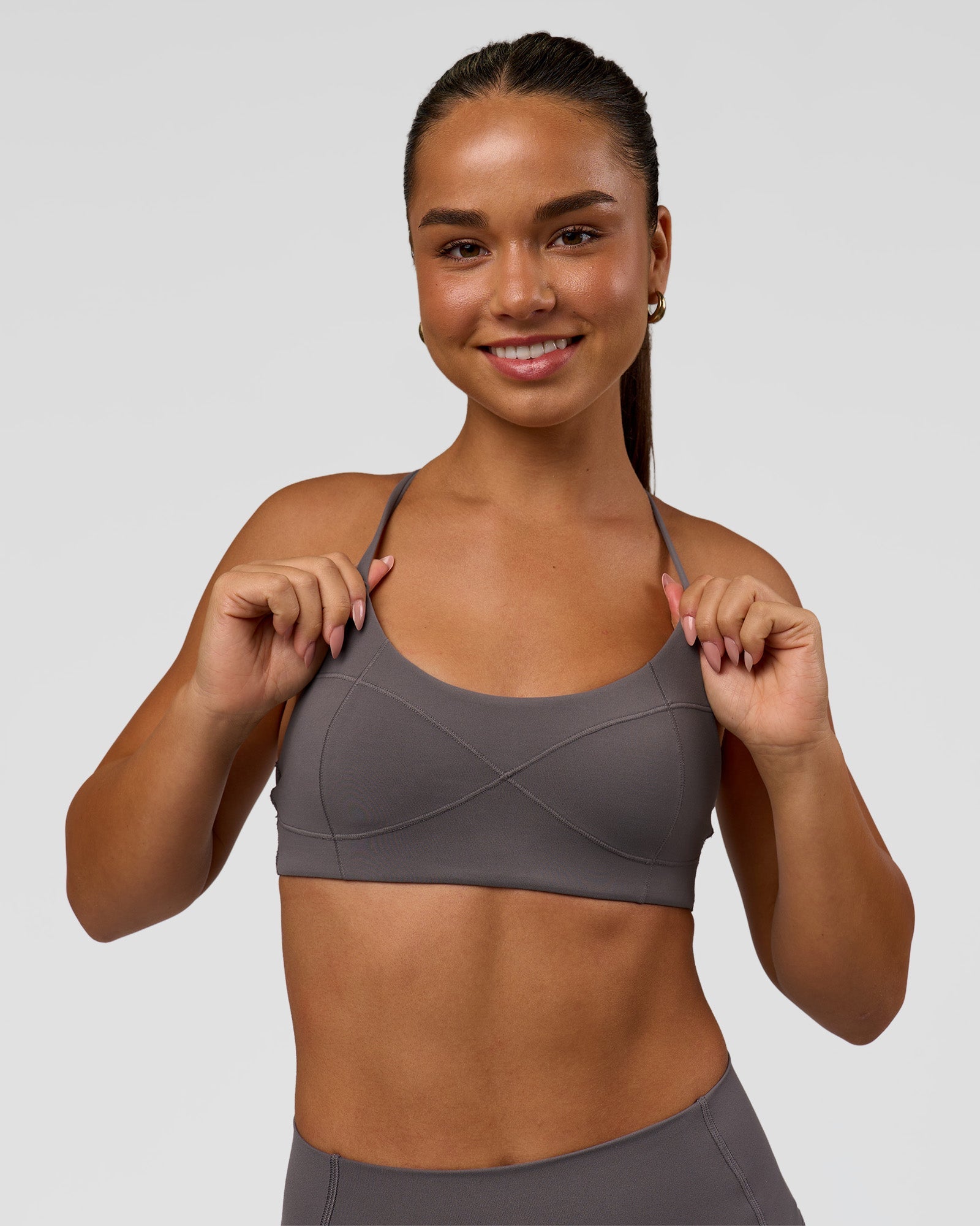 Infinite Contour Sports Bra - Duskstone