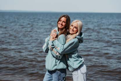Coastal Bloom Hoodie