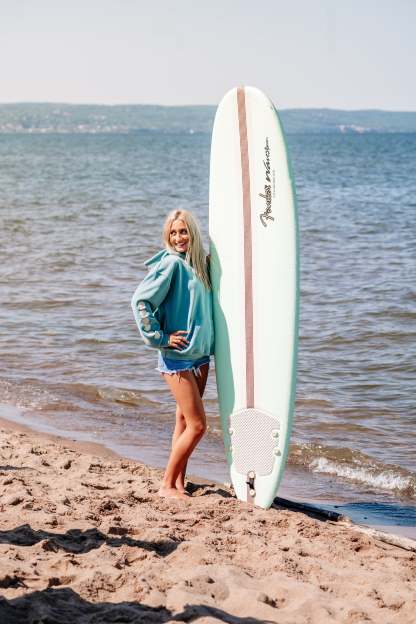 Coastal Bloom Hoodie