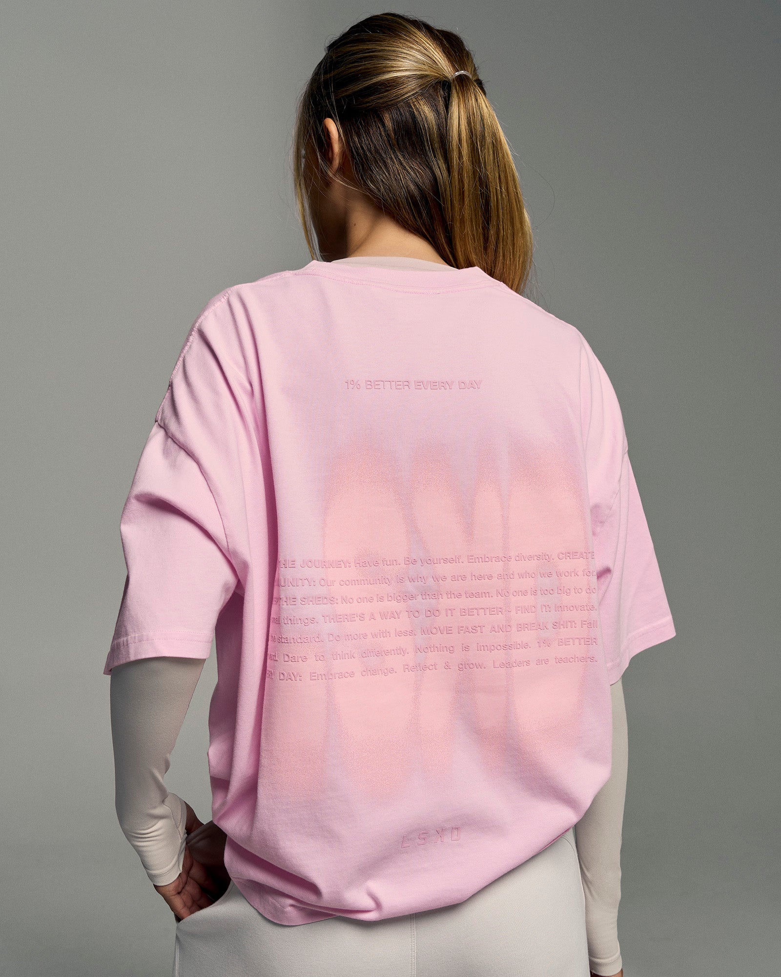 Memory In Motion Heavyweight Boxed Tee - Marshmallow Washed