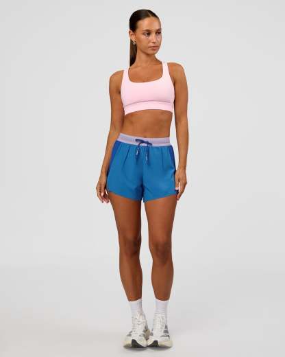 Accelerate 3" High-Rise Running Short - Electric Indigo-Multi