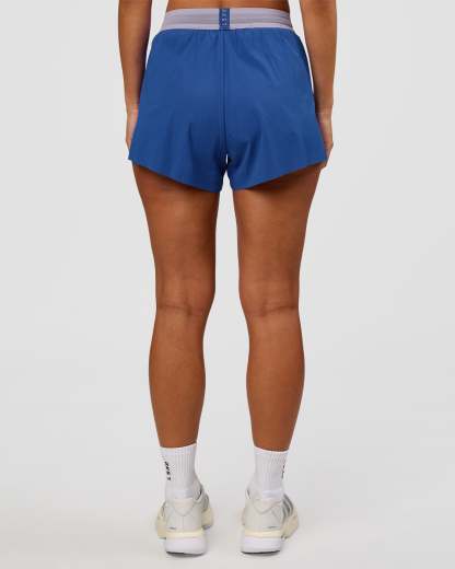 Accelerate 3" High-Rise Running Short - Electric Indigo-Multi