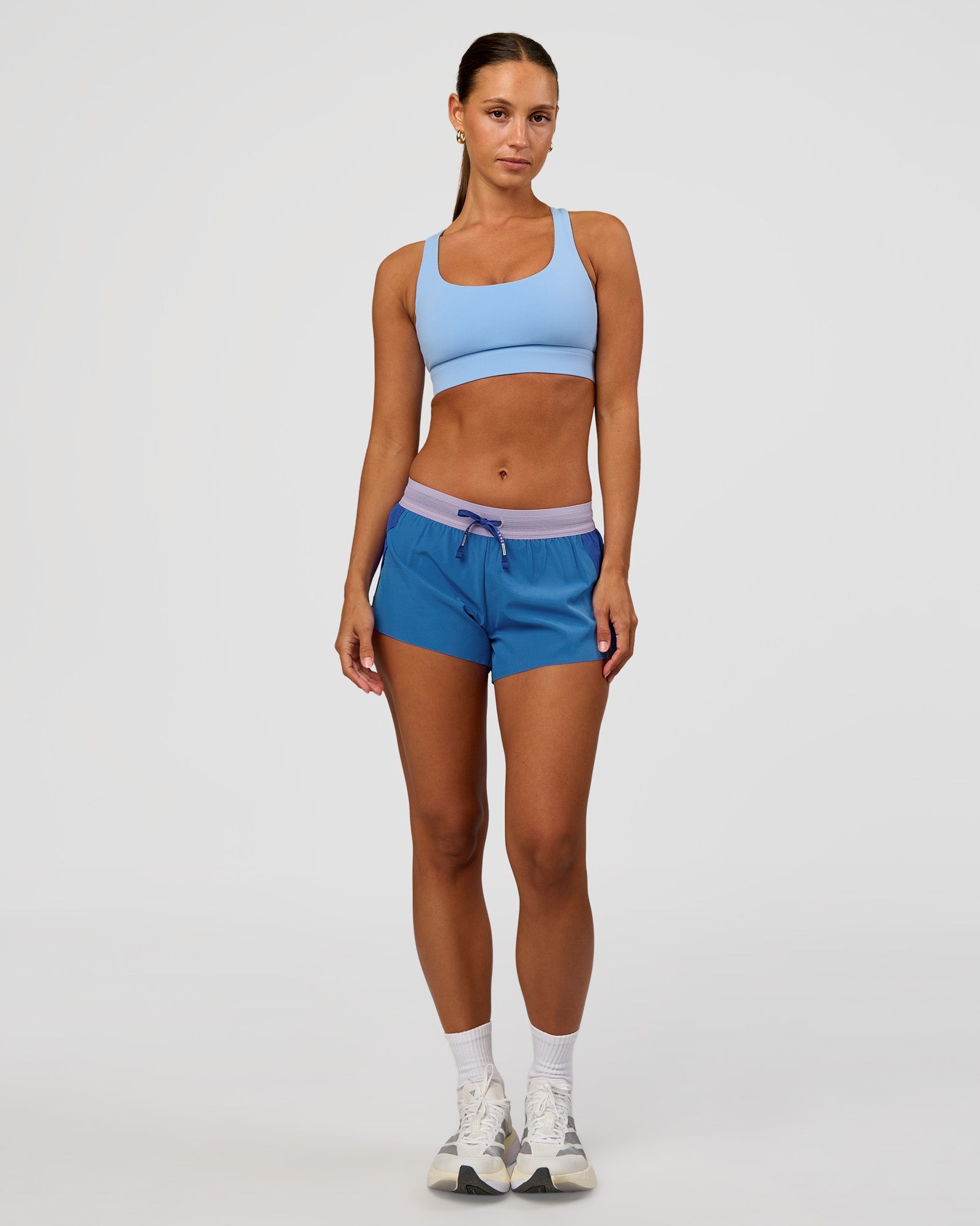 Accelerate 3" Mid-Rise Running Short - Electric Indigo-Multi