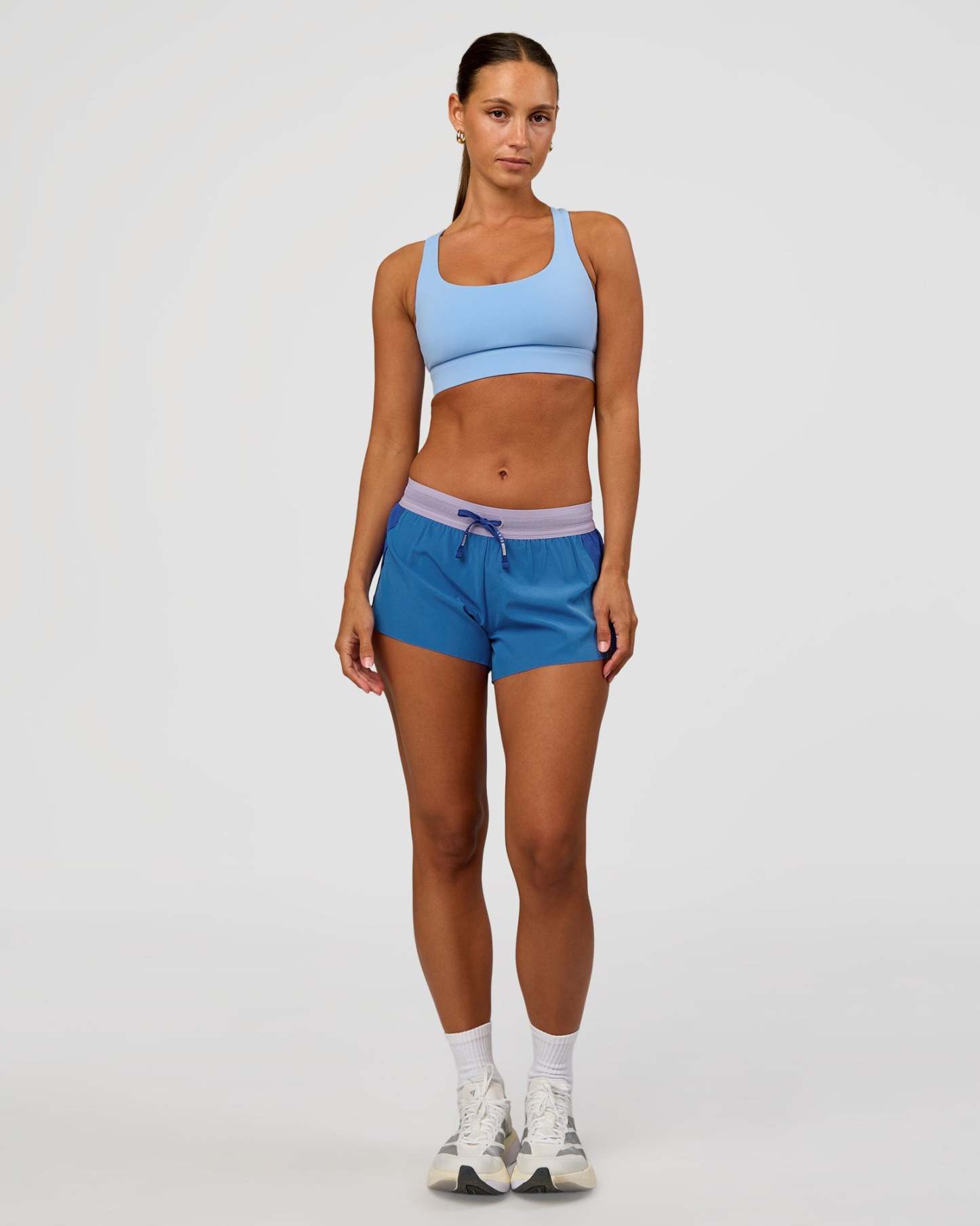 Accelerate 3" Mid-Rise Running Short - Electric Indigo-Multi