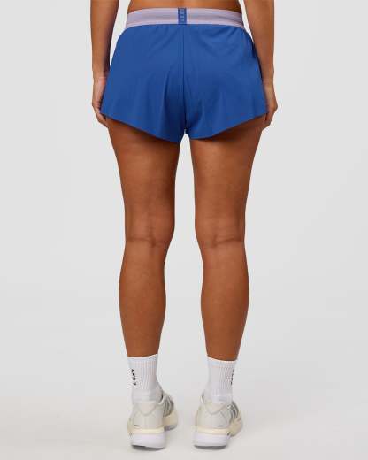 Accelerate 3" Mid-Rise Running Short - Electric Indigo-Multi