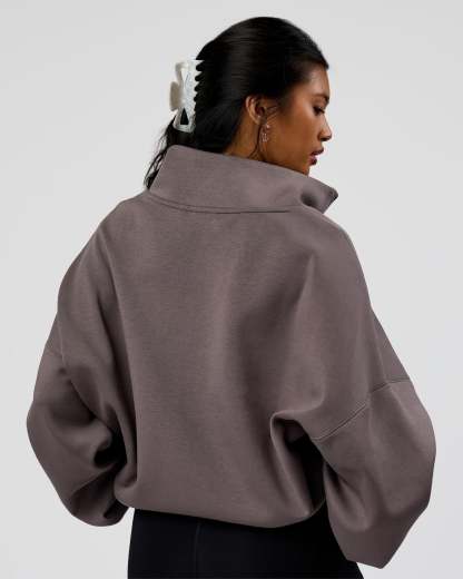 AfterDark ZeroCrease Quarter Zip - Duskstone