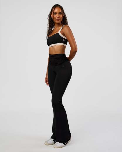 CF Move Through It Sports Bra - Black-Clay