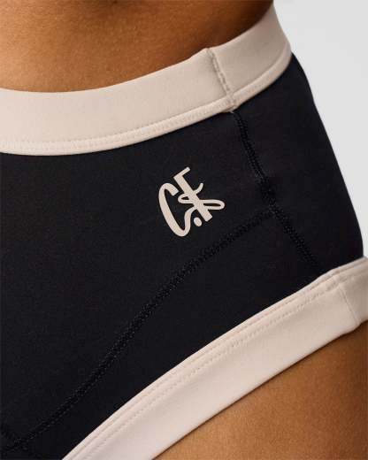CF Move Through It Sports Bra - Black-Clay