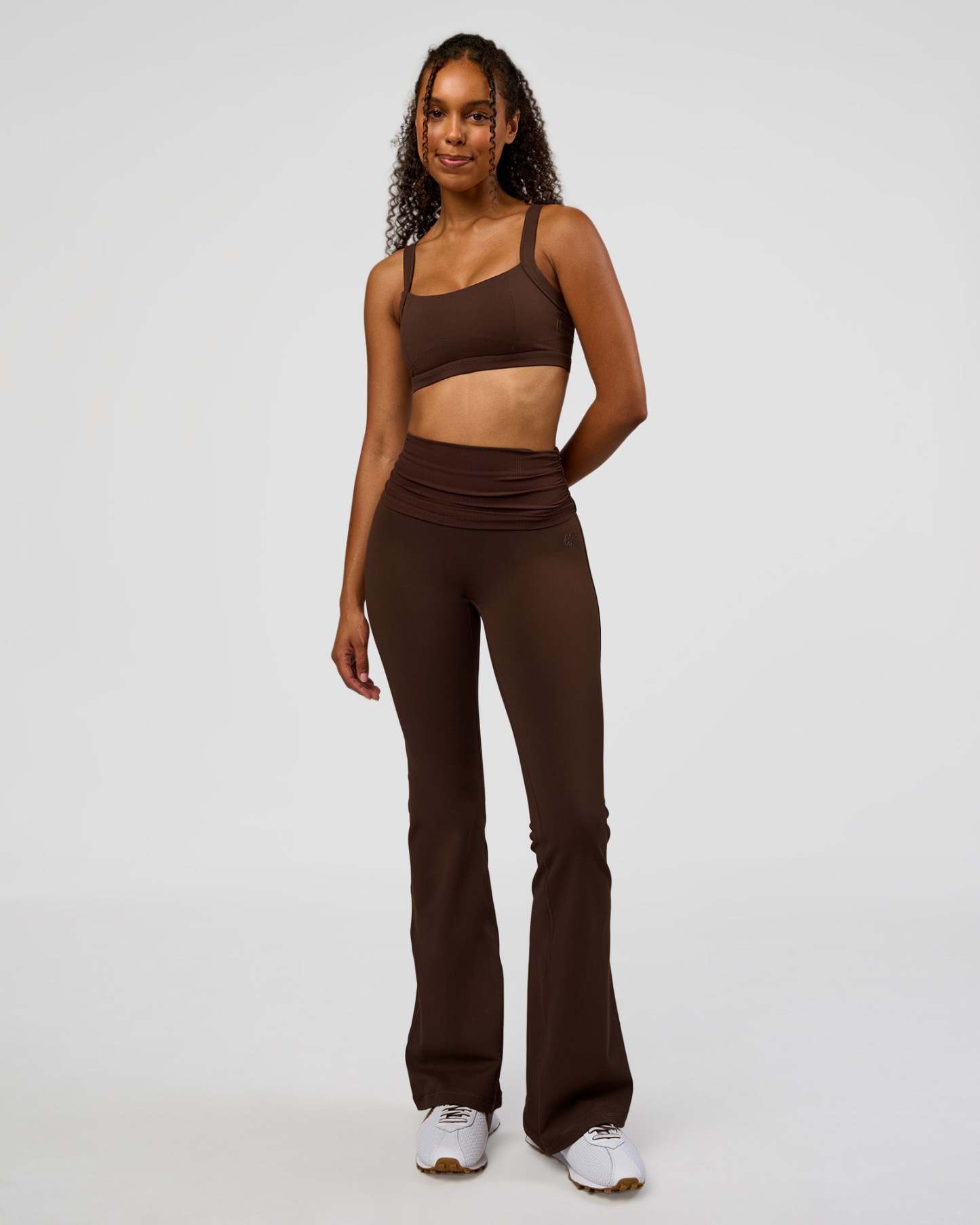 CF Move Through It Sports Bra - Hot Chocolate