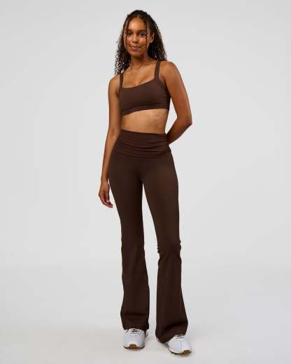 CF Move Through It Sports Bra - Hot Chocolate
