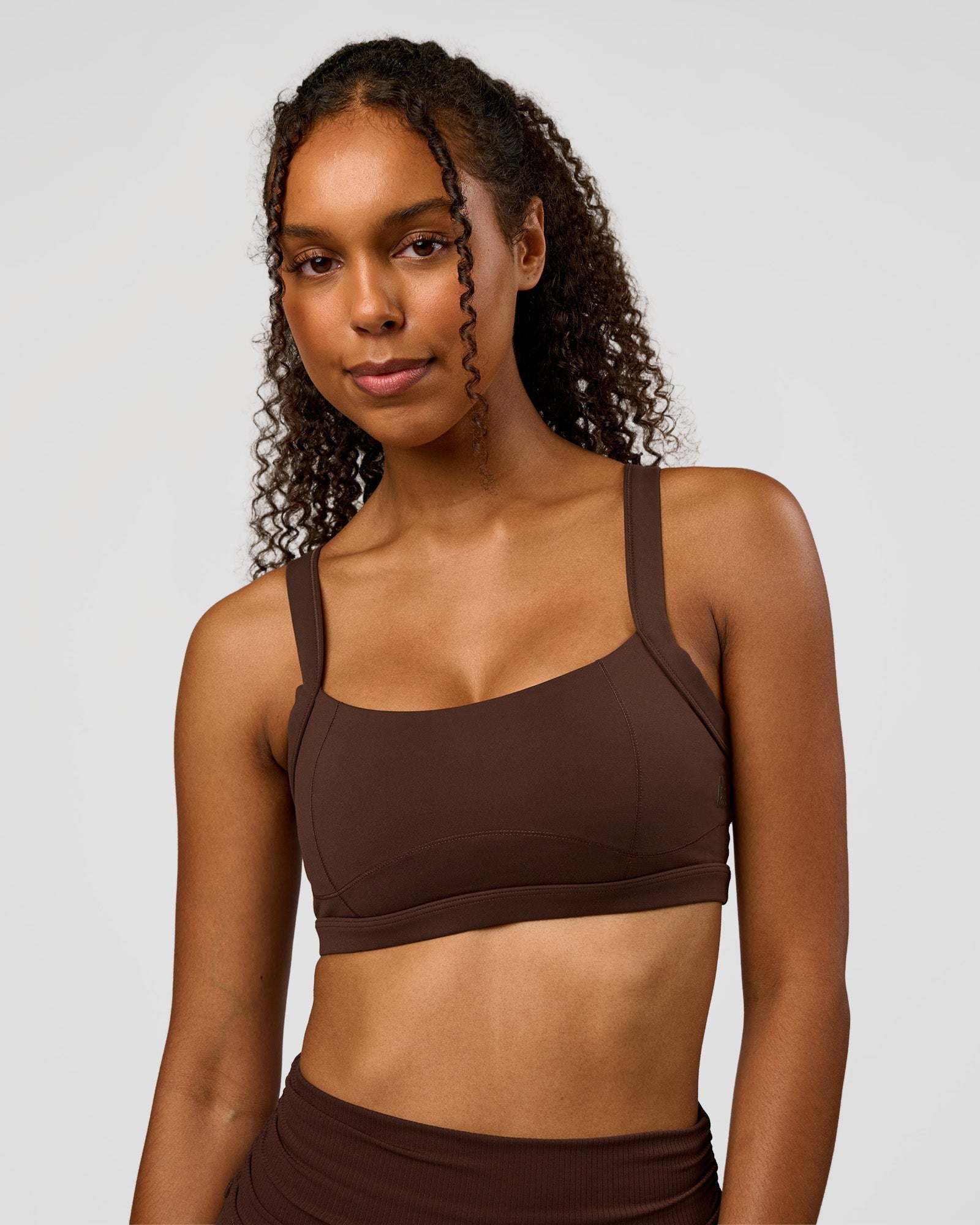 CF Move Through It Sports Bra - Hot Chocolate