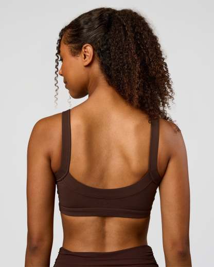 CF Move Through It Sports Bra - Hot Chocolate