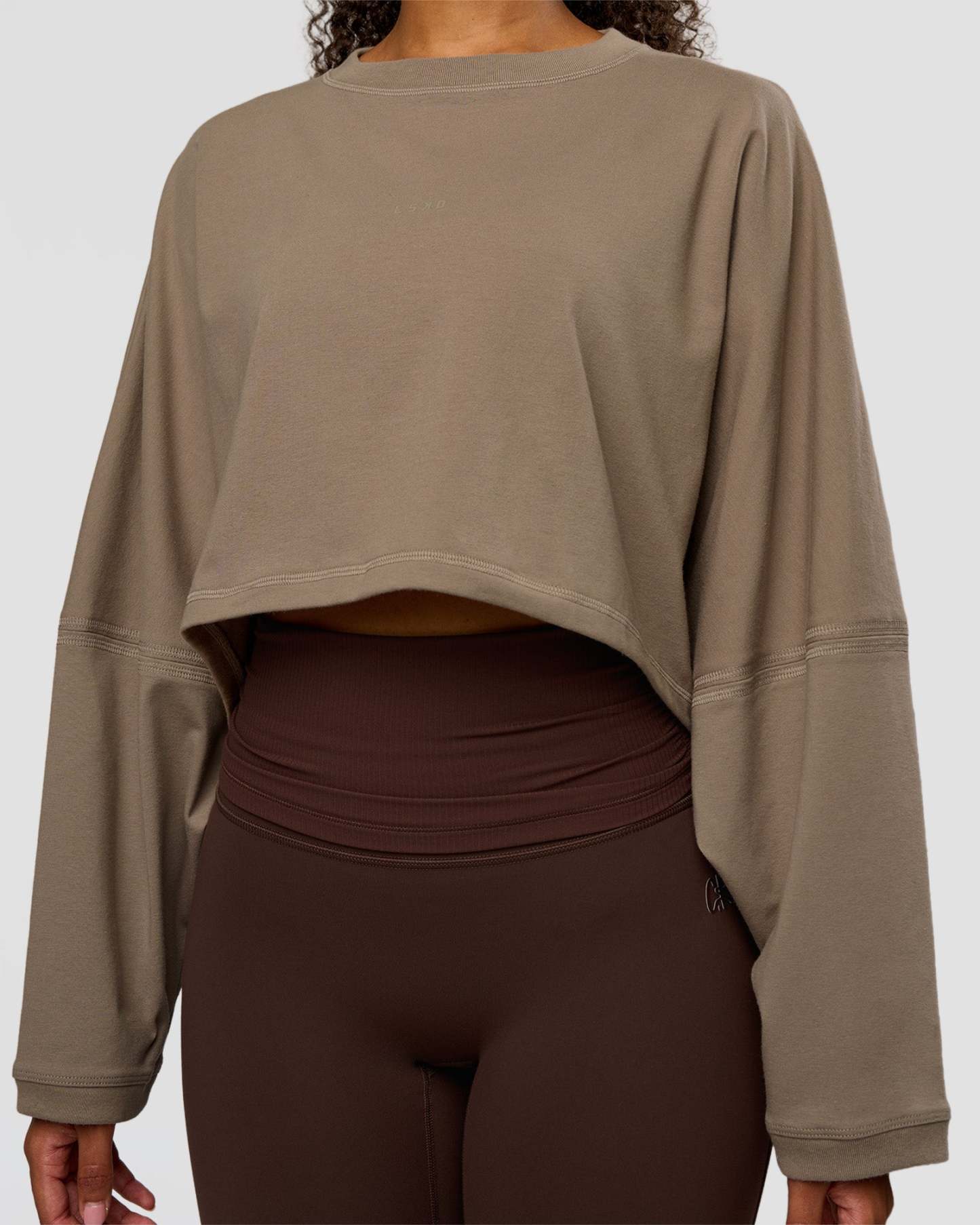 CF Street Surge Long Sleeve Tee - Taupe Ash