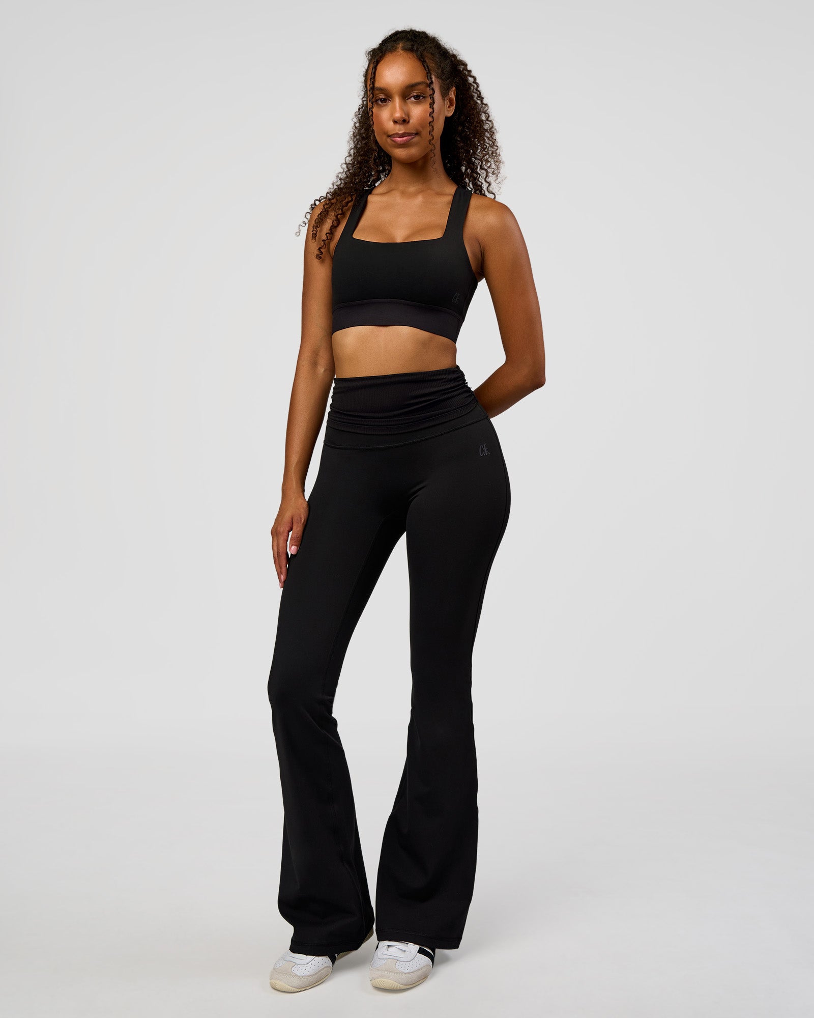 CF Train Hard Sports Bra - Black