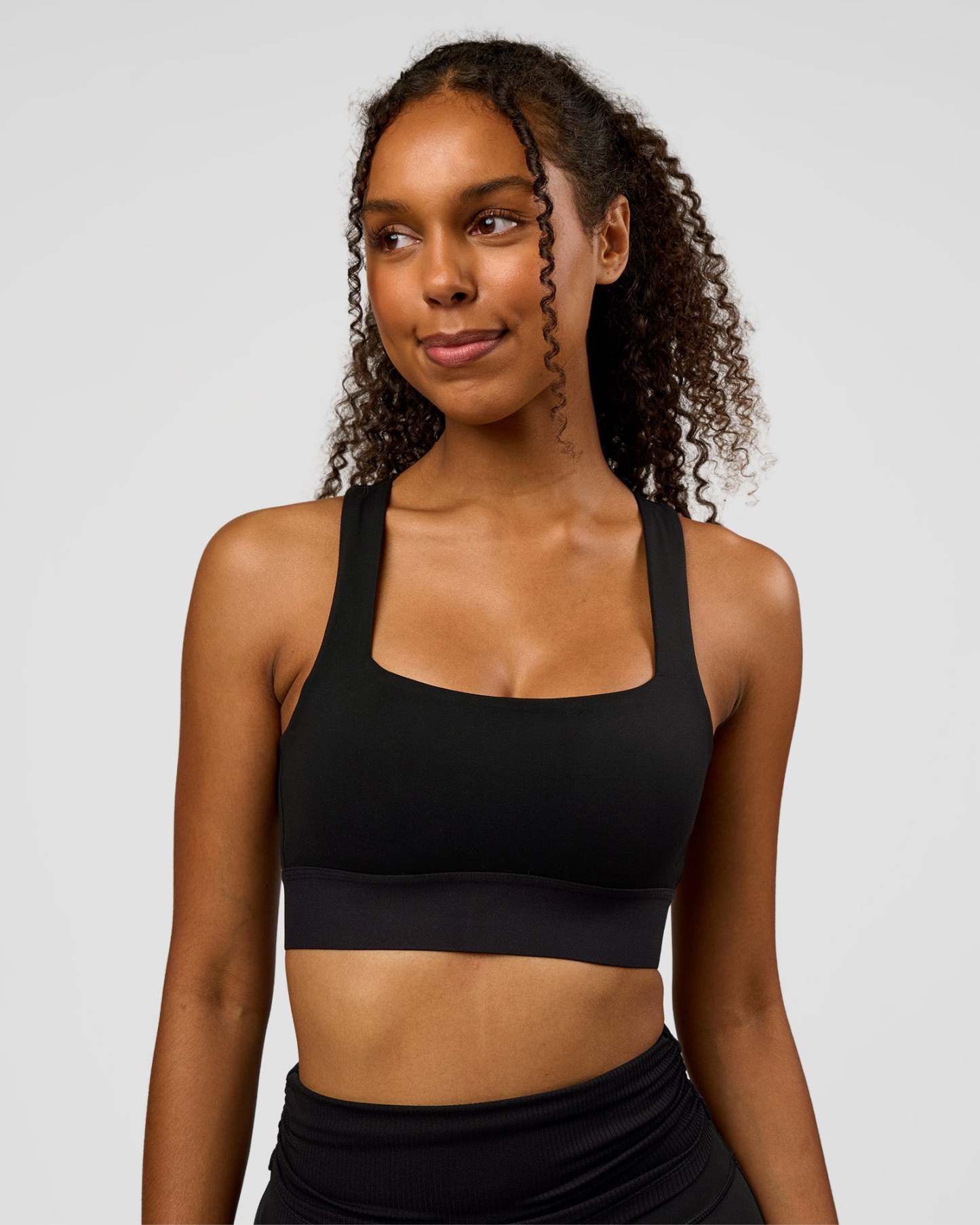 CF Train Hard Sports Bra - Black
